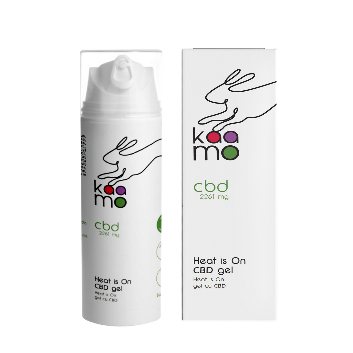 Heat is On Gel cu CBD (2261mg CBD)