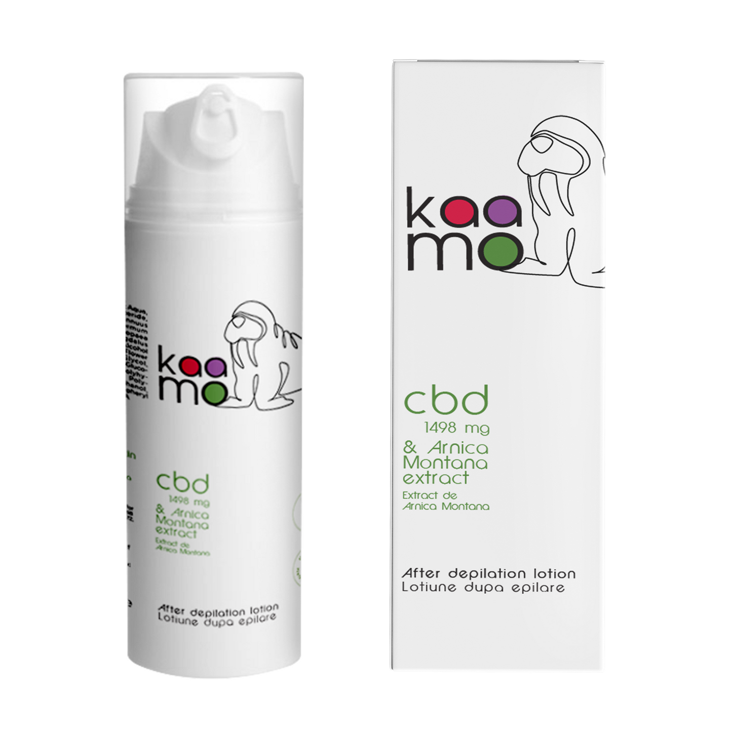 Lotiune dupa epilare cu CBD